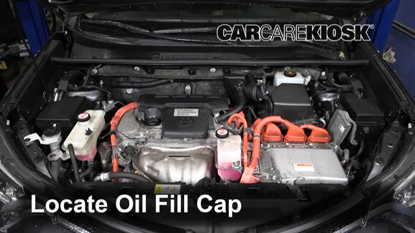 2017 Toyota RAV4 Hybrid Limited 2.5L 4 Cyl. Oil